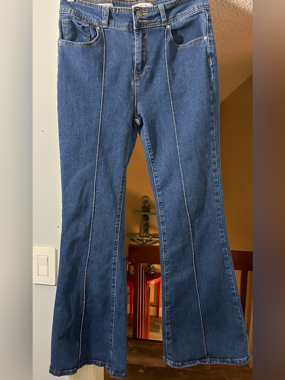 Vigoss Women’s Dark Blue Bootcut Jeans